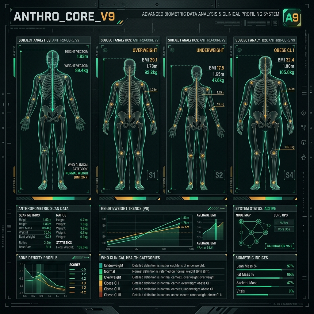 Body Fat Percentage Calculator — technical schematic